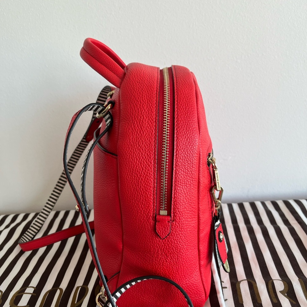 Henri Bendel Red Mini Backpack - Picture 5 of 8
